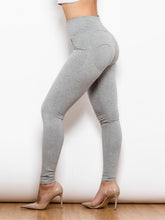 Load image into Gallery viewer, Full Size Zip Detail High Waist Leggings
