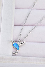 Load image into Gallery viewer, Opal Bird 925 Sterling Silver Necklace
