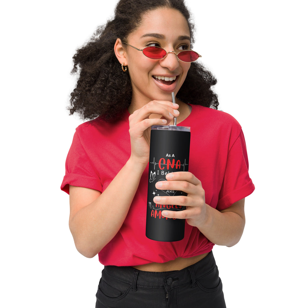 CNA-Black Stainless steel tumbler