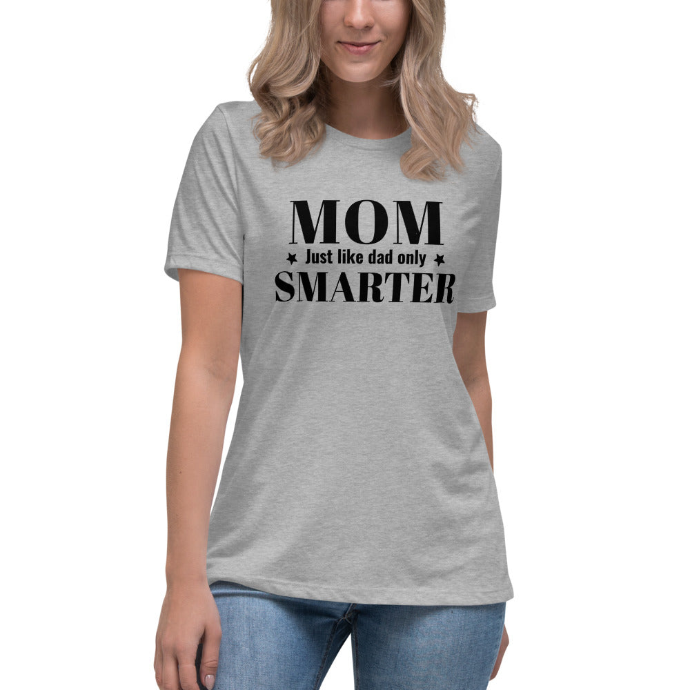Mom's Smarter Dark Text
